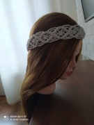 Wianek komunijny, makrama