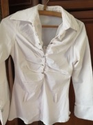 Bluza biała wizytowa