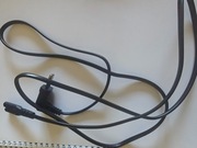 Kabel zasilający EU 2 pin (CEE 7/16) - IEC 320 C7 (kątowy) 1.2 M