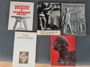 Katalogi wystaw, sztuka Serbii, Dalmatinac, Mirostović, Kristić, medale 