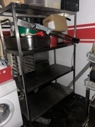 Regał gastronomiczny ze stali nierdzewnej 