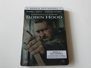 ROBIN HOOD- METALBOX- STEELBOOK- POLSKIE WYDANIE- DVD- CROWE