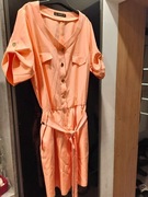 Sukienka kolor brzoskwiniowy rozm. 48 