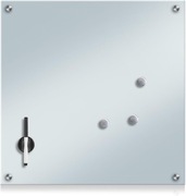 TABLICA MEMO SZKLANA ZELLER 11651 PRZEŹROCZYSTA 55 x 55 CM