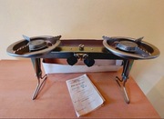 Kuchenka turystyczna gazowa 2 palnikowa Predom-Termet,PRL lata 80-te, nowa 