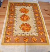 Makatka serweta lniana nowa z metką Zakłady "LEN" 