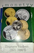 10 zł, Zbigniew Herbert (1924-1998), dodatkowo folder