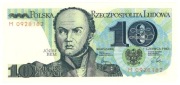10 zł 1982 seria M, st.1 UNC