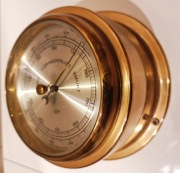Barometr okrętowy BARIGO W.GERMANY MORSKI ANEROID PIĘKNY SPRAWNY SUPER MEGA