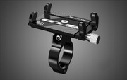 Uchwyt rowerowy motocyklowy na telefon GUB G81 aluminium