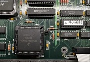 ATARI Mega STE koprocesor MC68882FN40A + układ GAL