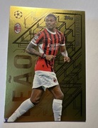 TOPPS MATCH ATTAX 2024-2025 GOLD EDGE EDITION Rafael Leao  AC MILAN 