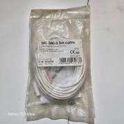 Kontakton MC 340 5m czujka czujnik magnetyczny wpuszczany srebrny ALARMTECH