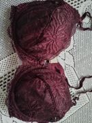 Bordowy biustonosz 85B 