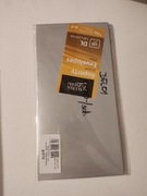 Koperta ozdobna DL 110x220mm pearl srebrna 10 szt.