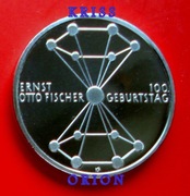 20 Euro 2018 - Niemcy - D - 100 Lat ur. Ernst Otto Fischer PP 