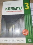 Matematyka 3 Podręcznik do liceów i techników zakres podstawowy 