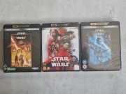 Star Wars Trylogia Epizod 7-9 bluray 4k folia 