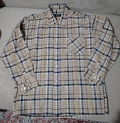 Koszula bawełniana Hugo Boss w kratę big size XL