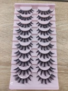 10 par 15 mm rosyjskich rzęs