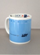 Kubek ceramiczny LOT Star Alliance 2003 kolekcjonerski rzadkość
