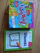 Zestaw do nauki ułamków gra i książka z zadaniami 