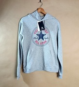 Converse Chuck All Star Bluza Damska Szara Bawełna Nowa 