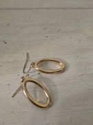 Kolczyki wiszące glamour, złote kolczyki