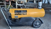 Nagrzewnice olejowe Master z odpr. spalin ( 20kW) i Remington(29kW) . 
