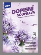 Zestaw Listowy Papeteria MFP do pisania kartki i koperty w Kwiaty A4