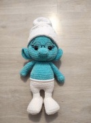 Smerf  zabawka hand made