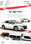 HONDA CIVIC - katalog / folder 2011 rok