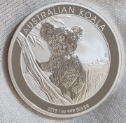 Srebrna moneta 1 oz Koala 2015