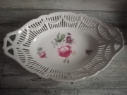 ażurowa patera - półmisek porcelana