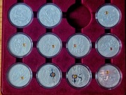 Srebrne monety kolekcjonerskie polskie 10 zł i 20 złotych srebro 925