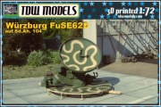 Wurzburg Radar FuSe62D - Druk 3D - 1:72