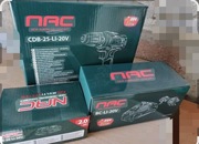 WIERTARKO WKRĘTARKA NAC CDB-25-LI-20V ,BATERIA 2Ah+ŁADOWARKA 2,4A,24 m/c GW
