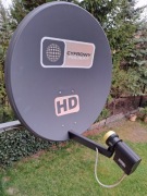 Antena satelitarna 70 + konwerter w bardzo dobrym stanie 