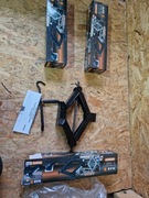 Black Podnośnik Samochodowy Trapezowy Lewarek 1,5T