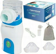 SPRZEDAŻ ZAKOŃCZONA!!!  Inhalator membranowy mały cichy przenośny, 2 maski