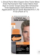 L’OREAL MEN EXPERT ONE TWIST HAIR COLOUR 07 NATURAL BLOND