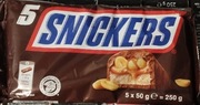 Snikers Snickers Chocolate BATONIKI Multipack 5x 50G