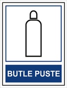 Znak Puste butle 869 M