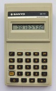 Kalkulator Sanyo CX 111 stary zabytkowy antyk kolekcjonerski