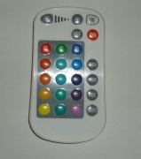Pilot IR zdalnego sterowania lampy LED RGB LIVARNO model HG08318A 