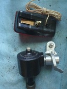 Lampa rowerowa retro stara z dynamo radzieckie Romet Wigry Jubilat PRL