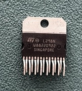 L298N Sterownik silnika dwukanałowy mostek H układ