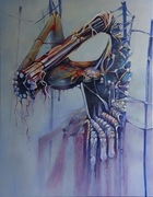 Obraz olejny na płótnie ręcznie malowany. 92/61/3D