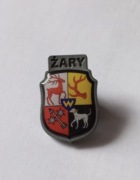 Herb miasta Żary przypinka pin odznaka wpinka