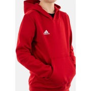 Bluza Adisas rozm.164 unisex czerwona z kapturem